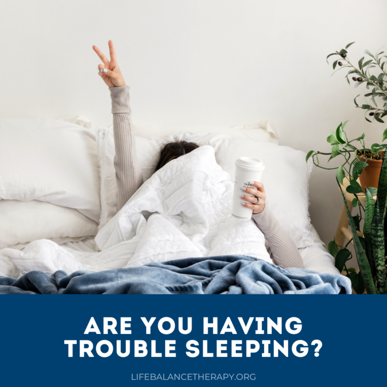 Are you Having Trouble Sleeping?