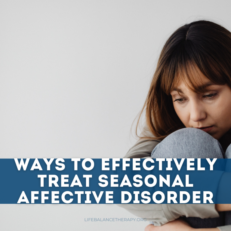 Ways to Effectively Treat Seasonal Affective Disorder