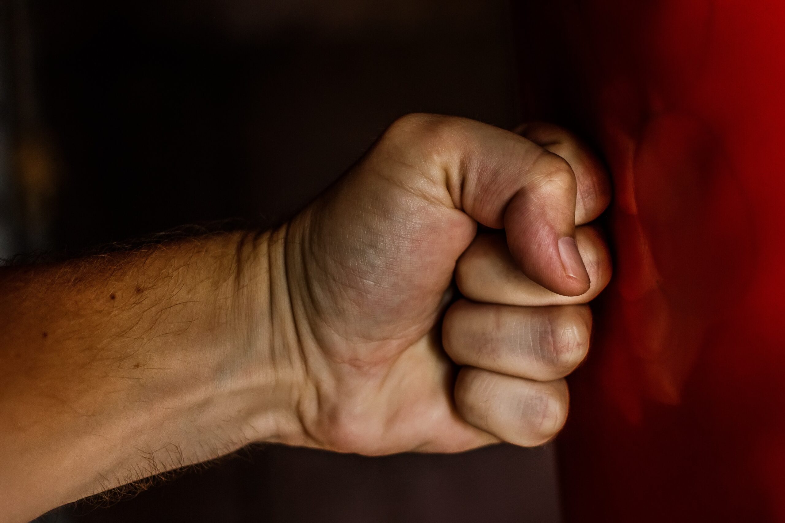 Clenched fist to represent anger management therapy in San Antonio, TX